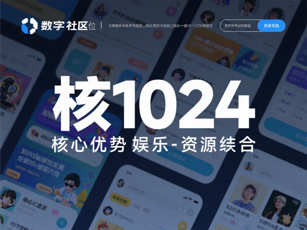 数字化社区的崛起：核1024的独特定位